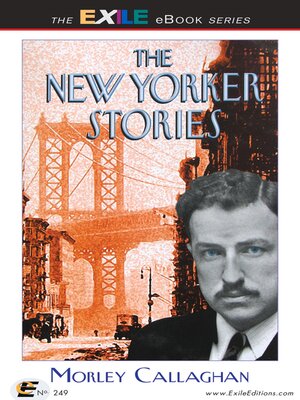 cover image of The New Yorker Stories